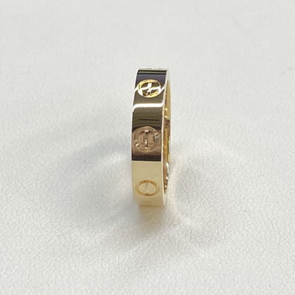 CARTIER LOVE WEDDING BAND YELLOW GOLD