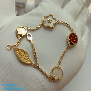 Van Cleef Arpels Lucky Spring bracelet, 5 motifs