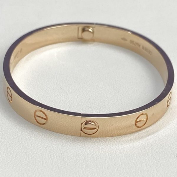 Cartier Love 18K Rose Gold Bracelet