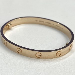 Cartier Love 18K Rose Gold Bracelet