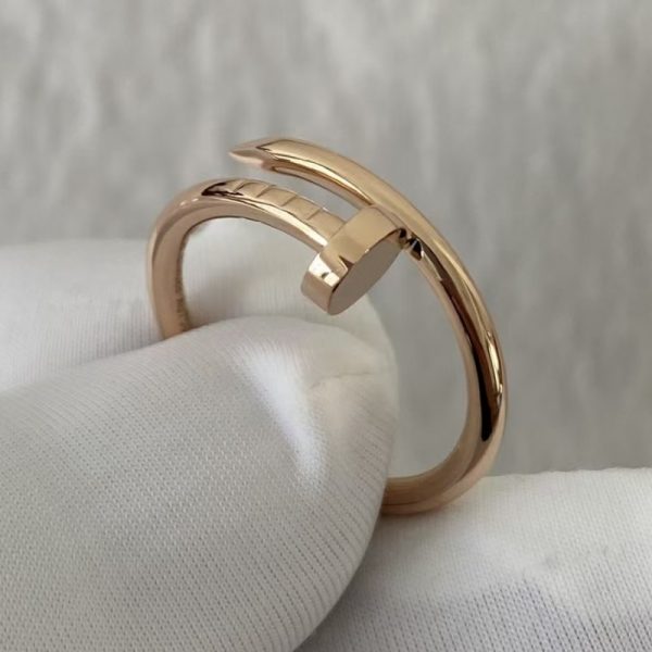 Cartier Juste Un Clou Pure 18K Rose Gold Ring Small Model