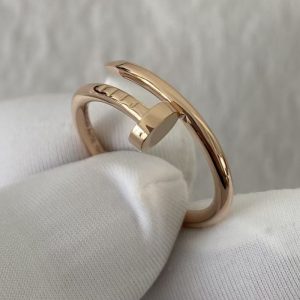 Cartier Juste Un Clou Pure 18K Rose Gold Ring Small Model