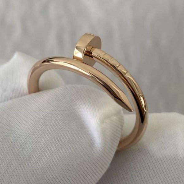 Cartier Juste Un Clou Pure 18K Rose Gold Ring Small Model