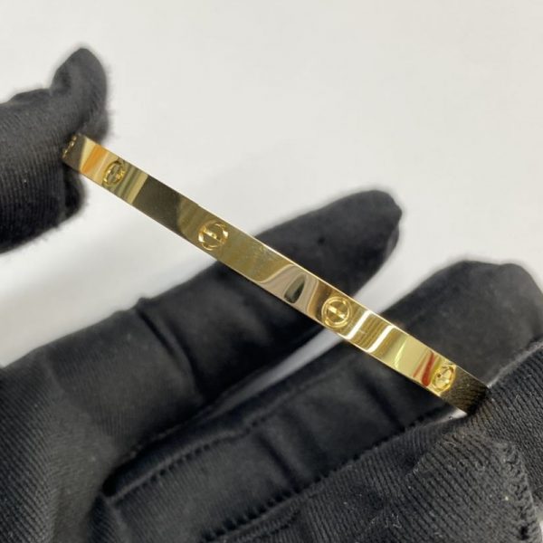 Cartier Love Pure 18K Yellow Gold Bracelet Small Model