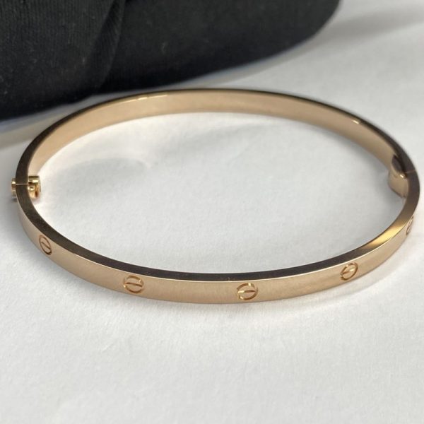 Cartier Love Pure 18K Yellow Gold Bracelet Small Model