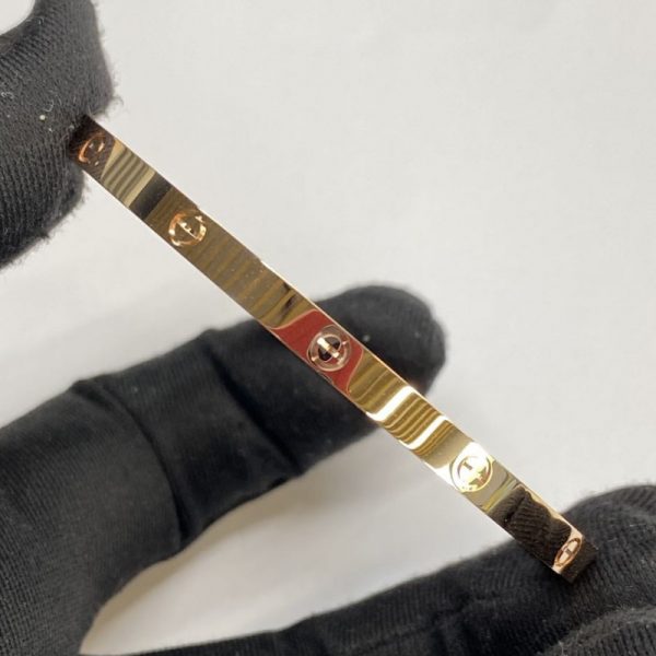 Cartier Love Pure 18K Yellow Gold Bracelet Small Model