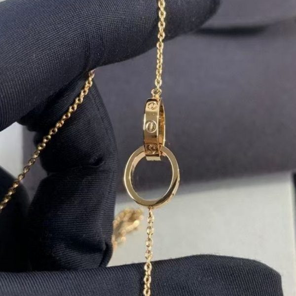 Cartier Love Pure 18K Yellow Gold Necklace