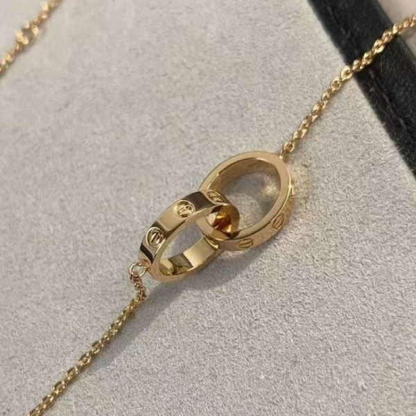 Cartier Love Pure 18K Yellow Gold Necklace