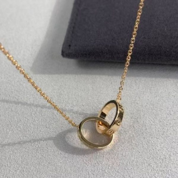 Cartier Love Pure 18K Yellow Gold Necklace