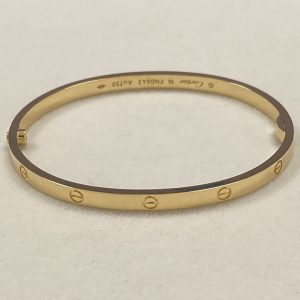 Replica Cartier Love Bracelet 18K Yellow Gold Small Model