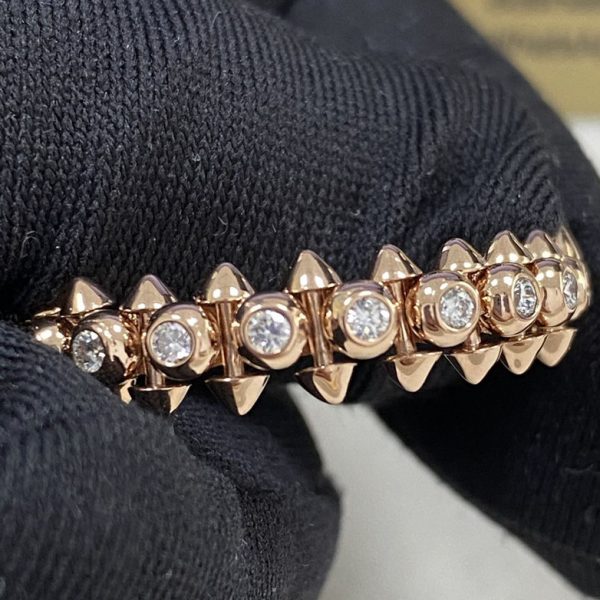 Clash De Cartier Ring 18K Rose Gold Diamonds N4765400