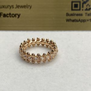 Clash De Cartier 18K Rose Gold Diamond Ring N4796100