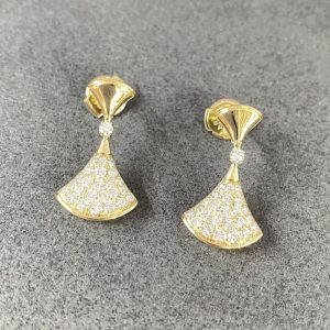 Bulgari Divas’ Dream 18K Gold Diamond Earrings